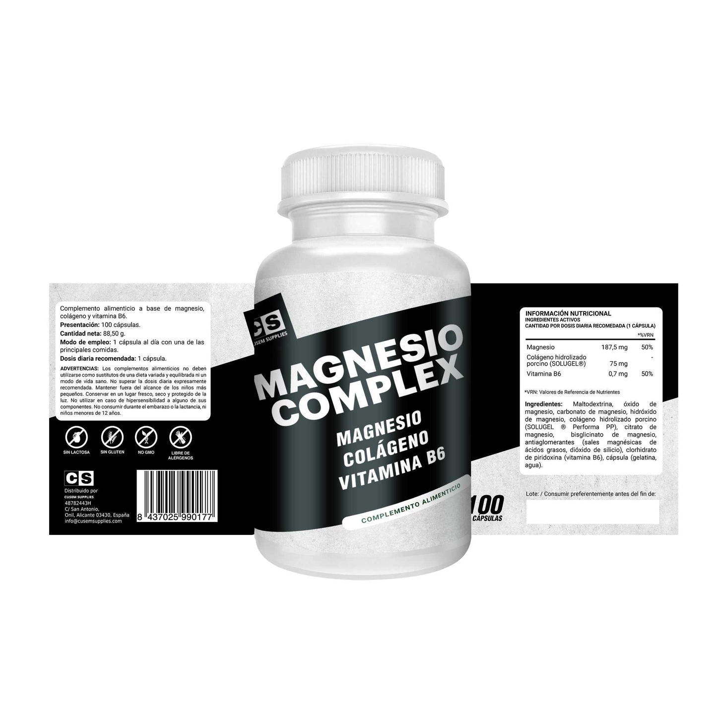 Magnesio Complex CUSEM