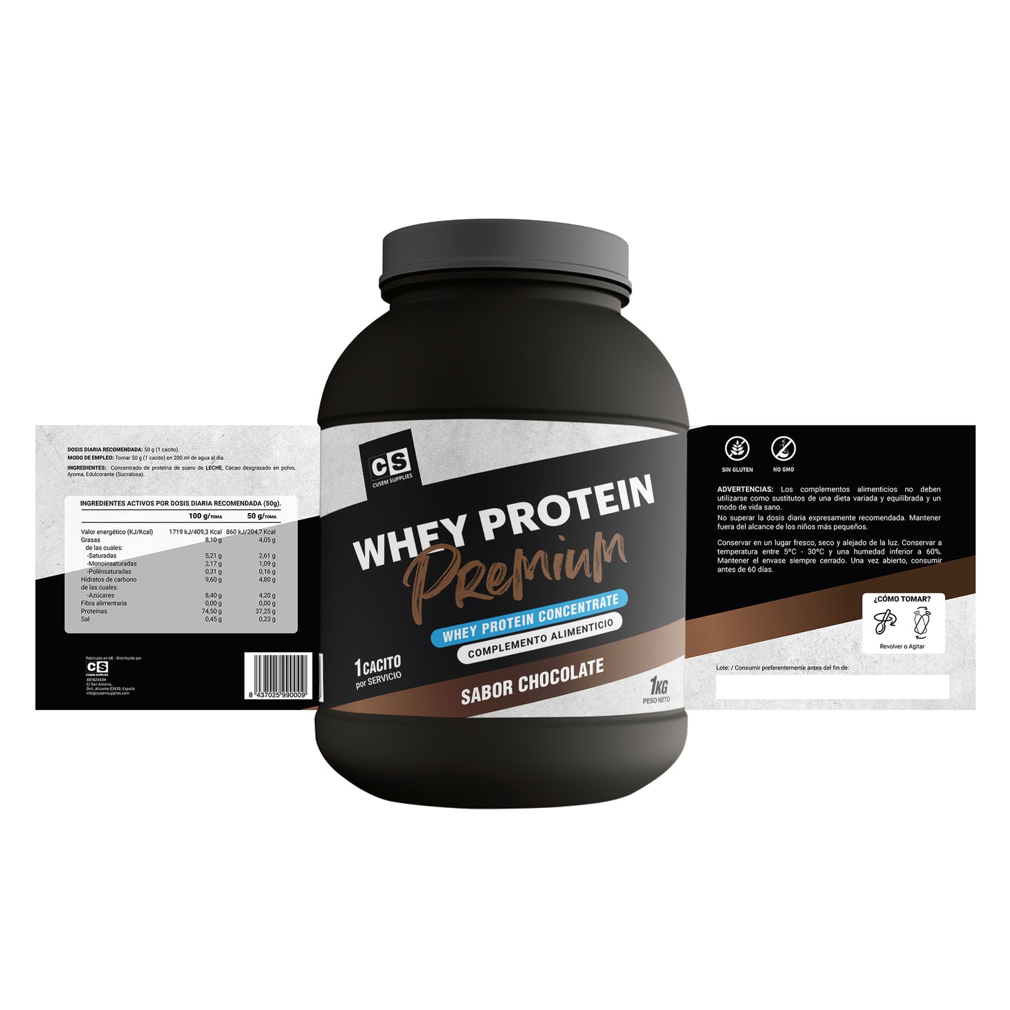 ULTRA WHEY PROTEIN – Proteína de Suero 75gr/100