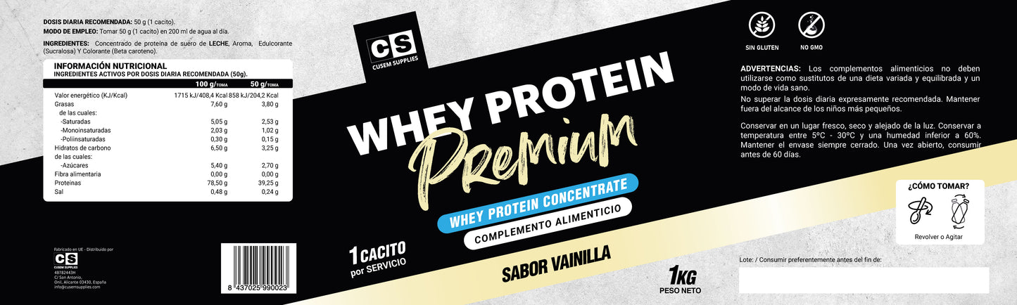 ULTRA WHEY PROTEIN – Proteína de Suero 75gr/100