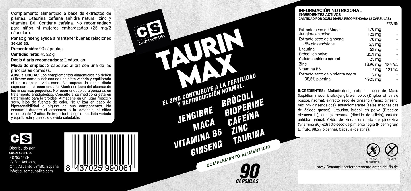 TAURINE MAX