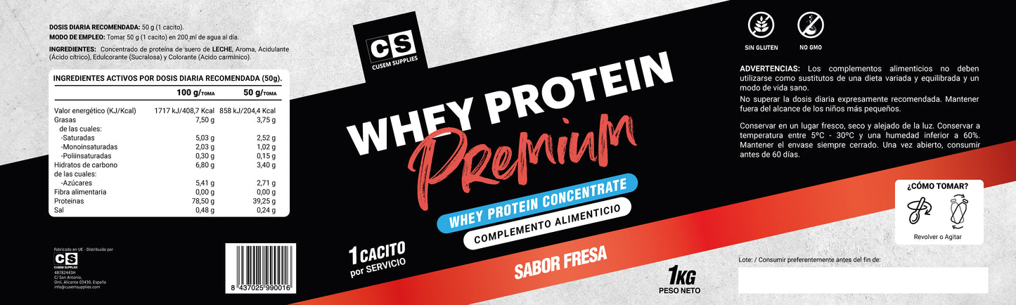 ULTRA WHEY PROTEIN – Proteína de Suero 75gr/100