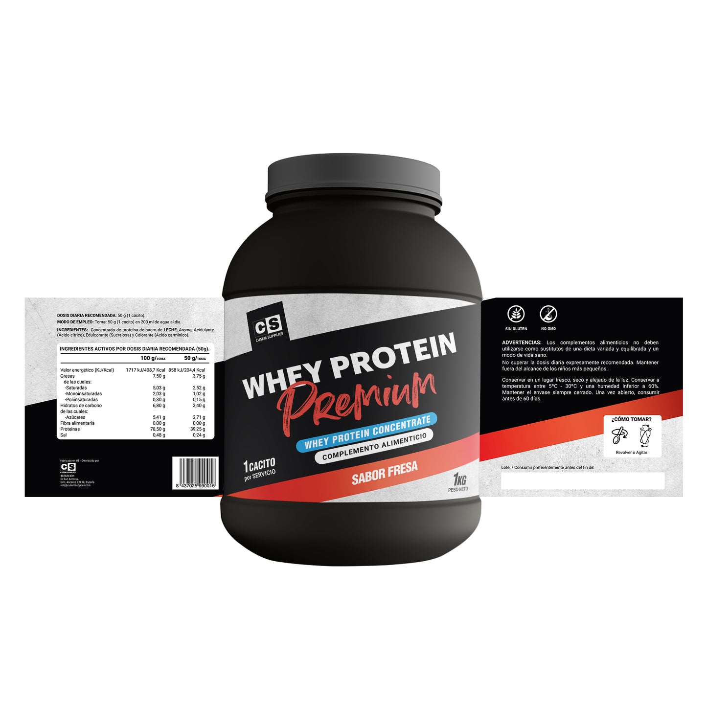 ULTRA WHEY PROTEIN – Proteína de Suero 75gr/100